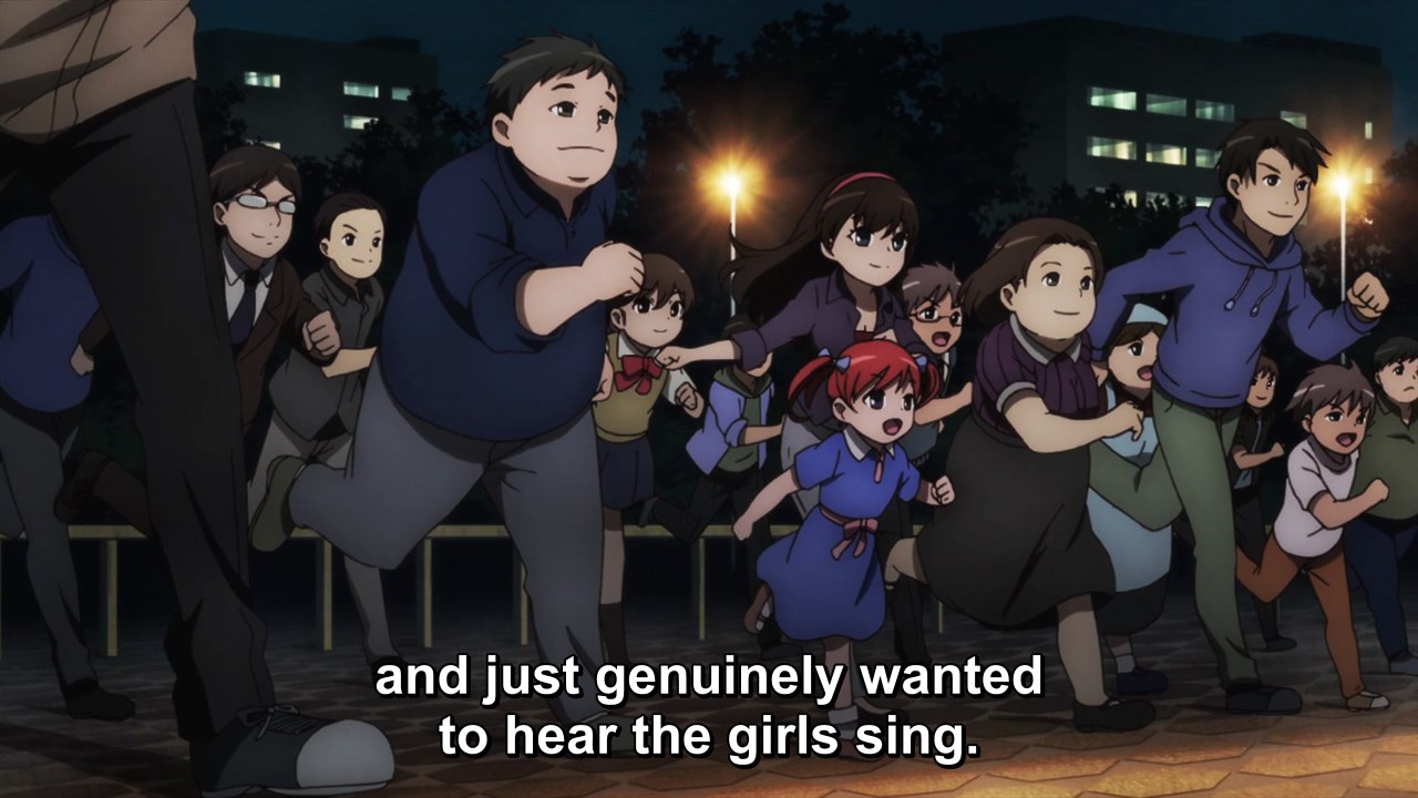 And just genuinely wanted to hear the girls sing!